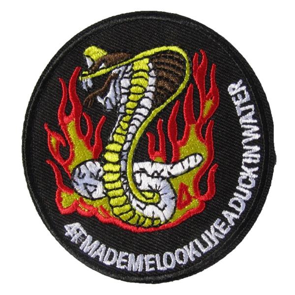 アイロンワッペン ファッション コブラ 2 : オナモミズハウス - 通販