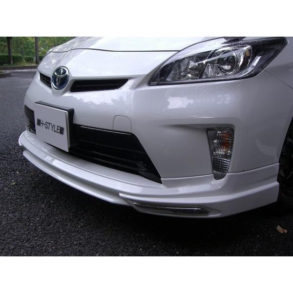 h-style 30 プリウス 後期 フロントスポイラー フロント ZVW30 （素地