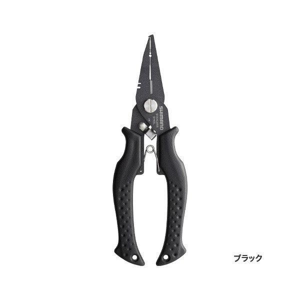 シマノ フィッシングプライヤー プライヤー RH TYPE-F CT-541P ブラック 釣り