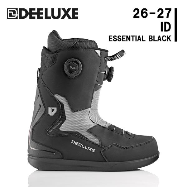 26-27 スノーボード ブーツ メンズ DEELUXE ディーラックス ID アイディー S3 ESSENTIAL BLACK