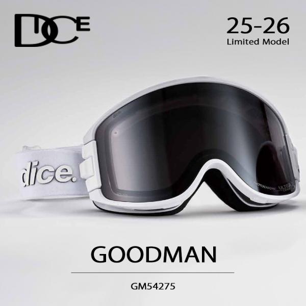 DICE（ダイス） 25-26 ゴーグル スノーボード GOODMAN グッドマン