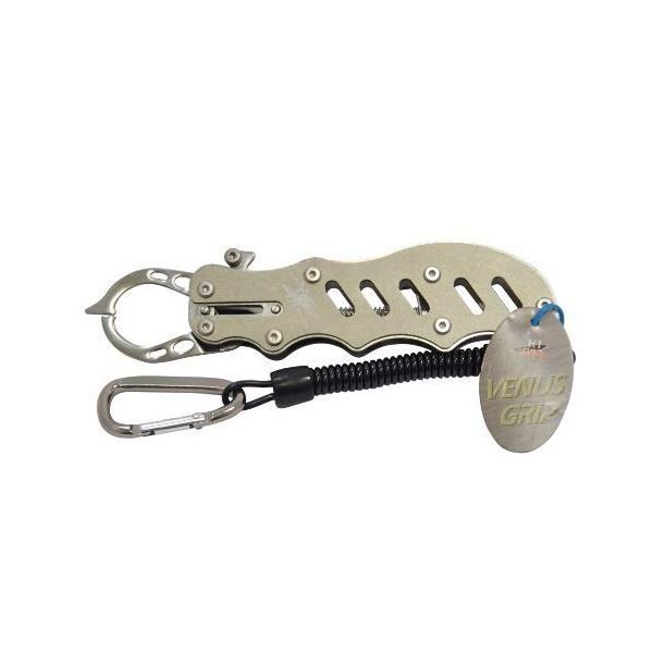 フィッシュグリップ フィッシングプライヤー 魚つかみ 釣り マルシン漁具 HIDRA ヴィーナス グリップ クロムメタリック