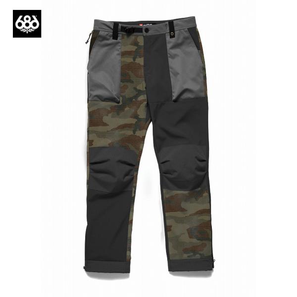 686 Mens Utility Pant DARK CAMO CLRBLK M2WLAY07-DCC 耐水 防水性 ブラック 雨 撥水 メンズ