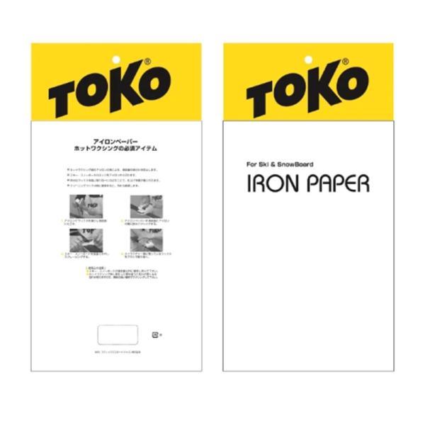 TOKO アイロンペーパー トコ 50枚入り スキー スノーボード