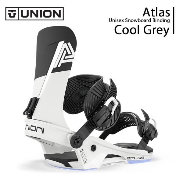 予約 26-27 バインディング ビンディング UNION ユニオン アトラス ATLAS メンズ レディース ユニセックス Cool Grey