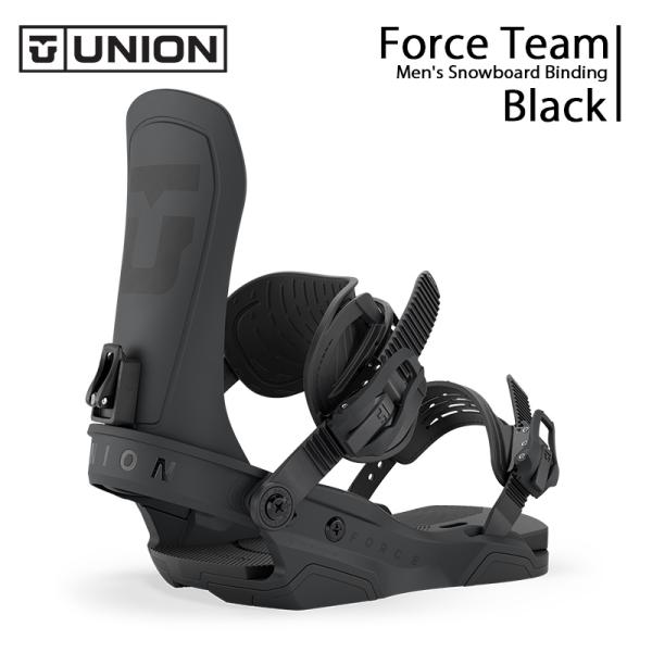 予約 26-27 バインディング ビンディング UNION ユニオン Force Team フォースチーム メンズ Black 黒
