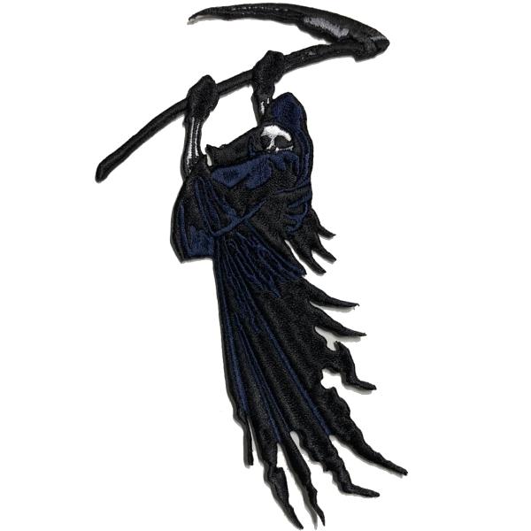 �yAFO�zGrim Reaper wappen ���b�y�� �E�ł��@100mm x 166mm�y�䂤�p�P�b�g�z���Ώۏ��i�z���_ ������ Death Grim Reaper