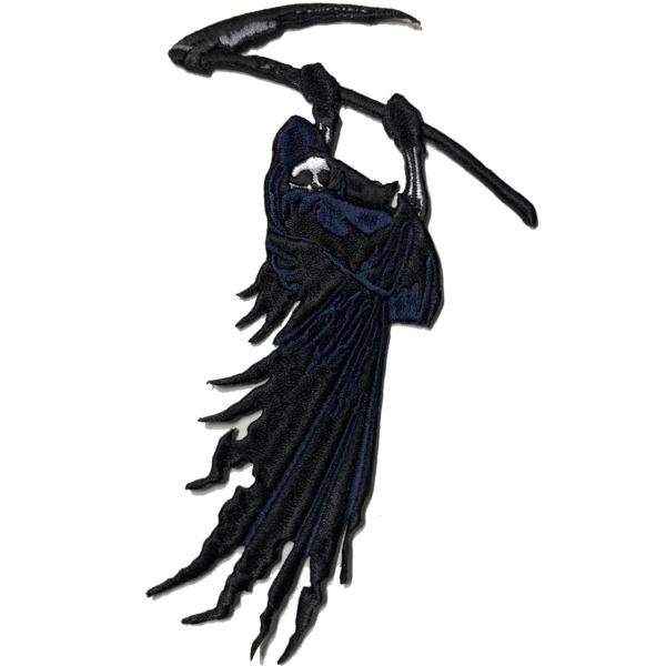 �yAFO�zGrim Reaper wappen ���b�y�� �T�E�X�|�[�@100mm x 166mm�y�䂤�p�P�b�g�z���Ώۏ��i�z���_ ������ Death Grim Reaper