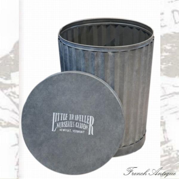 小物入れ おしゃれ 木製 木箱 幅430 奥行き430 高さ550mm アンティーク 限定モデル カントリー フレンチ フランス人デザイナー 雑貨 家具