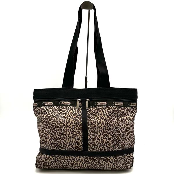美品】LESPORTSAC レスポートサック トートバッグ レオパード 美品】LESPORTSAC レスポートサック トートバッグ レオパード