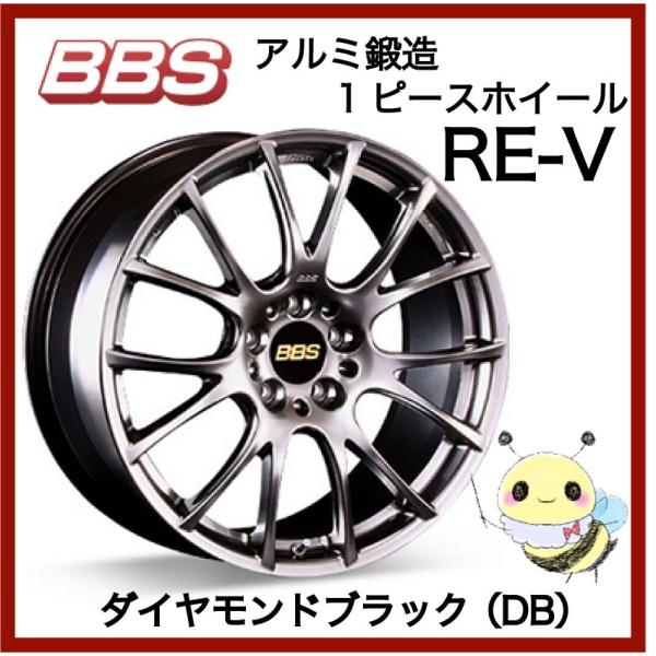 BBS JAPAN RE-V/RE057 18C` 18x8.0 5/114.3 INSET:43 Flat _ChubN/DB P{@BBSK戵X