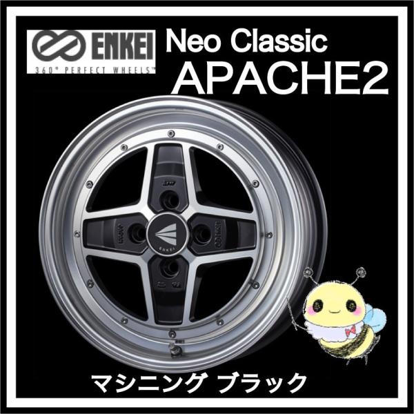 ENKEI NeoClassic APACHE2 15C` 15x5.0 4/100 INSET:45 }VjOubN P{@GPC lINVbN Apb` c[