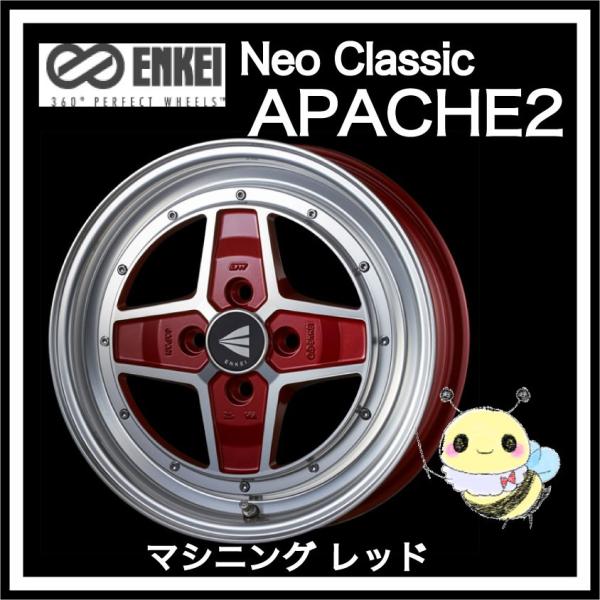 ENKEI NeoClassic APACHE2 15C` 15x5.0 4/100 INSET:45 }VjObh P{@GPC lINVbN Apb` c[