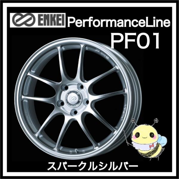 ENKEI PerformanceLine PF01 16C` 16x7.0 4/100 INSET:43 Xp[NVo[ P{@GPC ptH[}XC s[Gt [