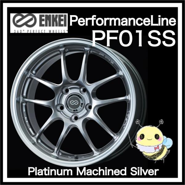 ENKEI PerformanceLine PF01SS 17C` 17x9.0 5/114.3 INSET:48 PMS P{@GPC ptH[}XC s[Gt [ SS