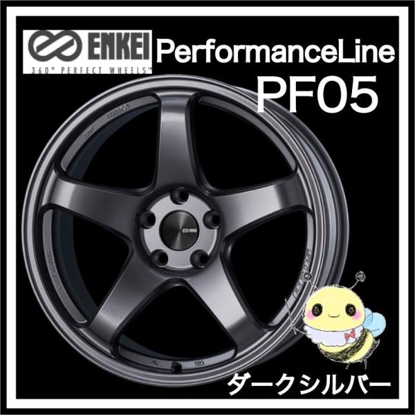 ENKEI PerformanceLine PF05 17C` 17x9.0 5/100 INSET:40 _[NVo[/DS P{@GPC ptH[}XC s[Gt [S[