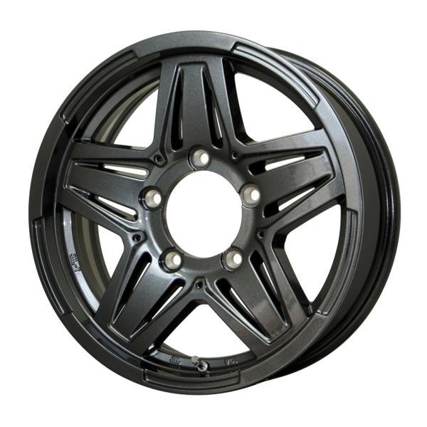 yzbgX^btz}bhNX JB-01 16C` 16x5.5J 5/139.7 INSET:20 K^(GM) P{@Wj[p݌v MAD CROSS JB01