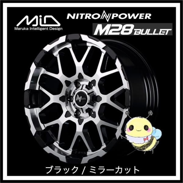 yMID/}JziCgp[ M28 obg 16C` 16x6.5J 6/139.7 INSET:38 ubN/~[Jbg P{@NITRO POWER M28 BULLET