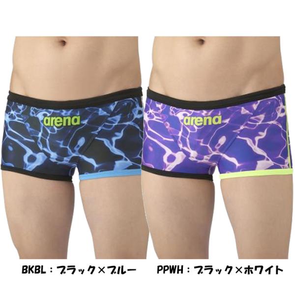 【こねこ便対応】arena（アリーナ）競泳練習用水着 ECOタフ トレーニングスパッツ ショートレッグ メンズ AS5FWM03M 定価7,590円（税込）