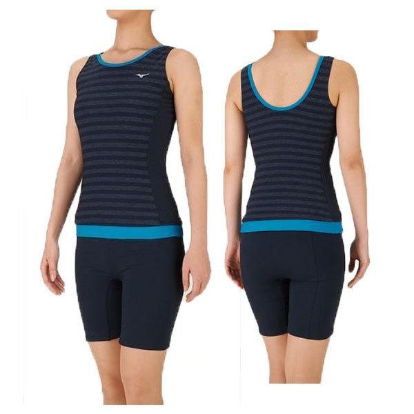 MIZUNO（ミズノ） フィットネス水着 レディース セパレーツ(3.5分丈