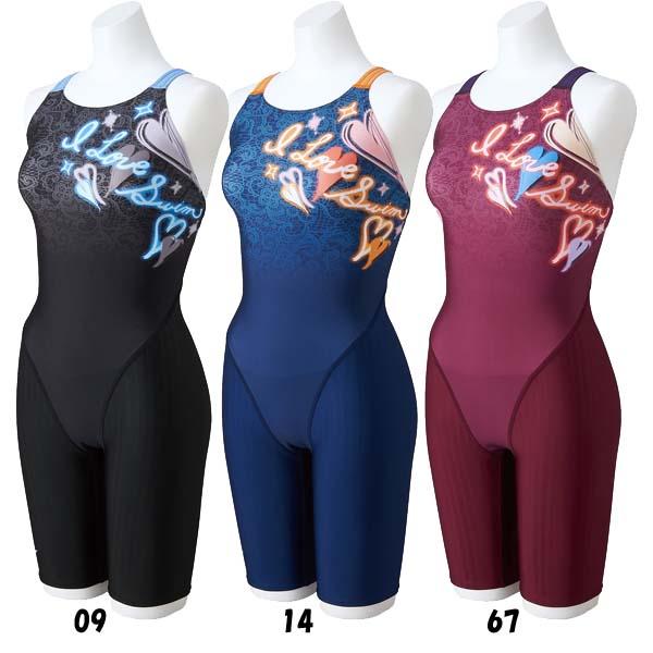 30％OFF【こねこ便対応】MIZUNO（ミズノ）FINA承認 ハーフスーツ(マスターズバック) レディース 水着 N2MG2746 定価15,840円(税込)