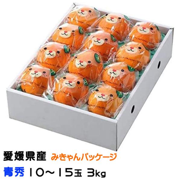 みかん 紅まどんな みきゃんパッケージ 青秀 3kg 10〜15玉 愛媛県産