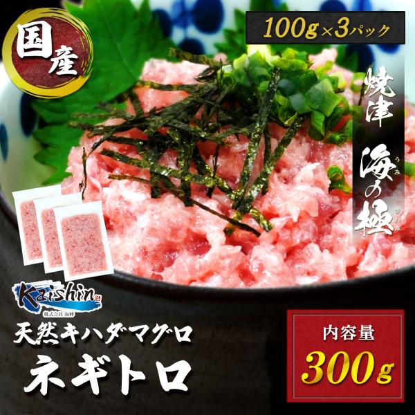 焼津　海の極 まぐろのたたき 静岡県焼津市製造天然キハダマグロ 冷凍 100g×3パック◇確かな目利きで選び抜かれたマグロを海伸より皆様にお届けします！◇静岡県焼津市製造のあま〜い絶品マグロ！◇100％キハダマグロを使用しています！◇脂肪分...