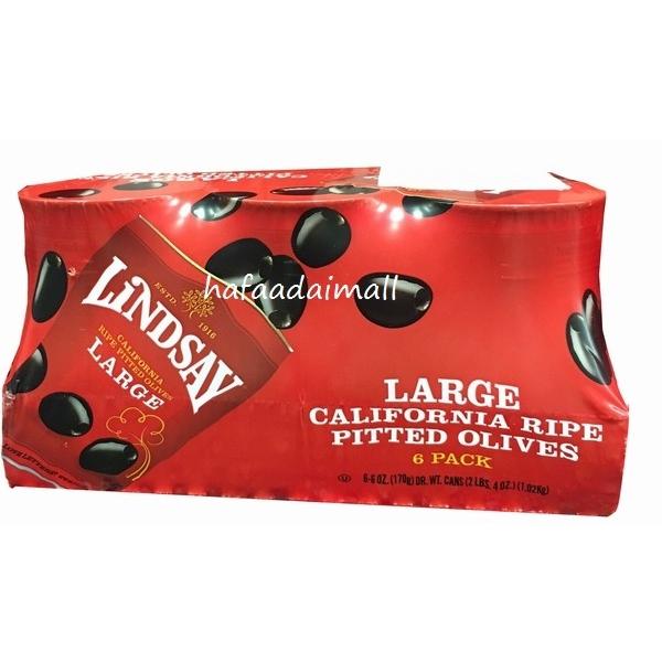 リンゼイ 種なしオリーブ 水煮缶 大粒 Lindsay 170g 6缶 オリーブ缶詰 ブラックオリーブ Large Pitted Olive Black Ripeト コストコ カークランド Cska242 ハファダイモール 通販 Yahoo ショッピング