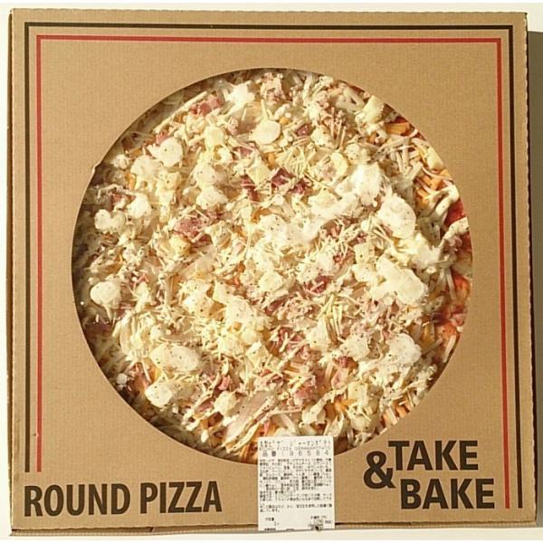 コストコ ピザ 特大 カークランド パンチェッタ&モッツァレラ シーフード チーズ ピッツア パン 直径40cmのビッグサイズ :csp17:ハファダイモール 通販 KIRKLAND 丸型ピザ パンチェッタ&モッツアレラ 冷凍