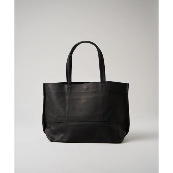 【美品】REN ワイド トート L 黒 ピッグスキン ハリー A4 男女兼用 REN レン 本革 豚革 ピッグ スキン レザー ハリー ワイド トート