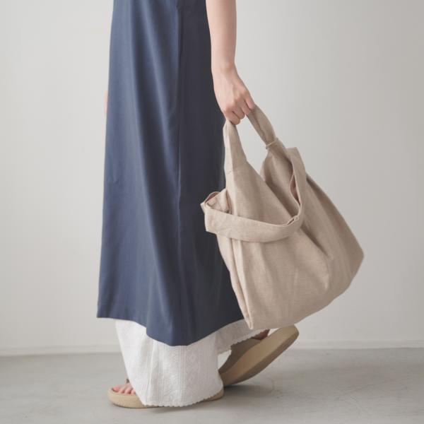 REN（レン） | 2wayレジブクロM / リネンレーヨン | ショルダーバッグ