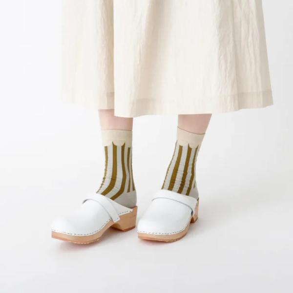 French Bull (フレンチブル) | スヴニールソックス (ミント/クリーム/ピンクベージュ) | 靴下 ソックス 可愛い