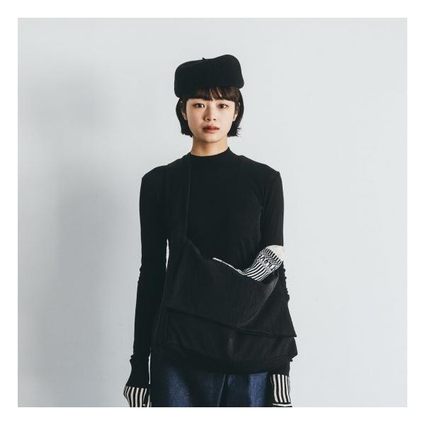 French Bull (フレンチブル) | ピローバッグ大 (black) | バッグ ショルダーバッグ お洒落
