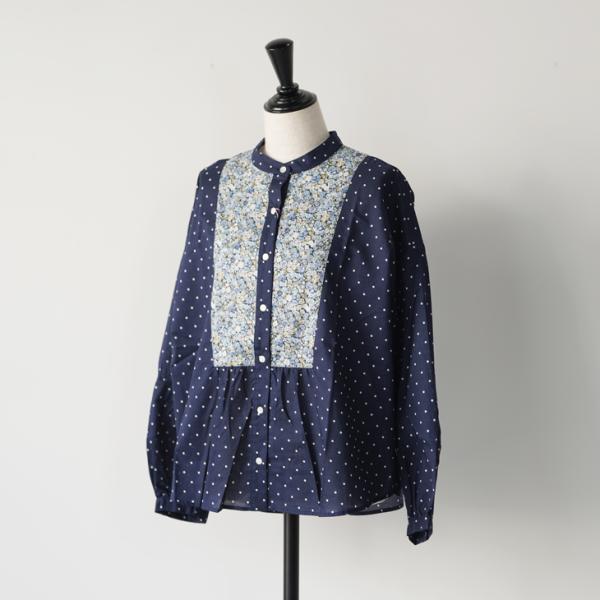 SALE セール】sosotto (ソソット) | LIBERTY x ドット前後ヨーク切替