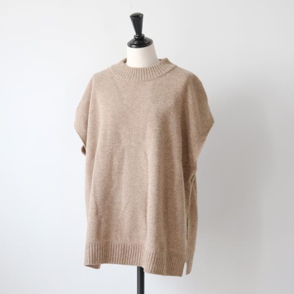 SALE セール】NARU (ナル) | タスマニアラム ボックスニット (beige