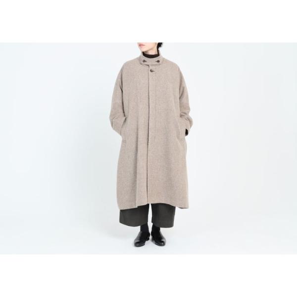 FACTORY (ファクトリー) | ウール オーバーコート (beige) アウター