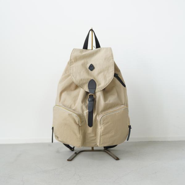 CLEDRAN (クレドラン) | LUMI RUCK SACK (sand x black) リュック 鞄