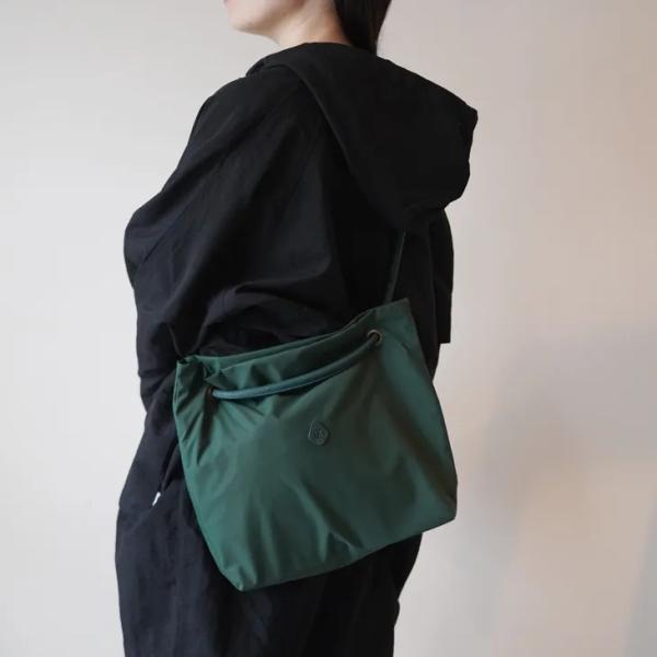 CLEDRAN (クレドラン) | DESSE 2WAY SOFT SHOULDER (green/light gray) | 2WAY ナイロンショルダー