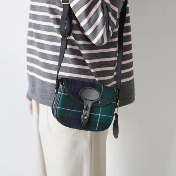 BRADY（ブレディ） | COLNE MINI (green tartan) | LOCHCARRON WOOL