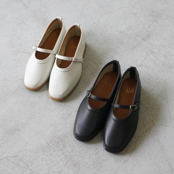 hcubuch (フーブ) | dance ダンス (milk/black) size 37(23.5cm) | パンプス シューズ 靴