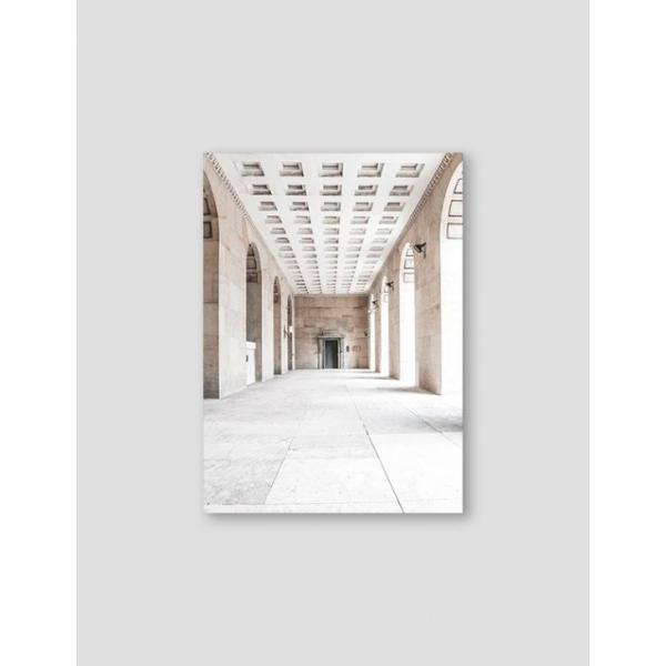 【SALE セール】NOUROM | COPENHAGEN POLICE STATION | A3 アートプリント/ポスター【北欧 ミニマル インテリア おしゃれ】