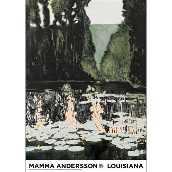 LOUISIANA | MAMMA ANDERSSON - POND (2019) | A1 アートポスター 北欧 デンマーク ルイジアナ美術館