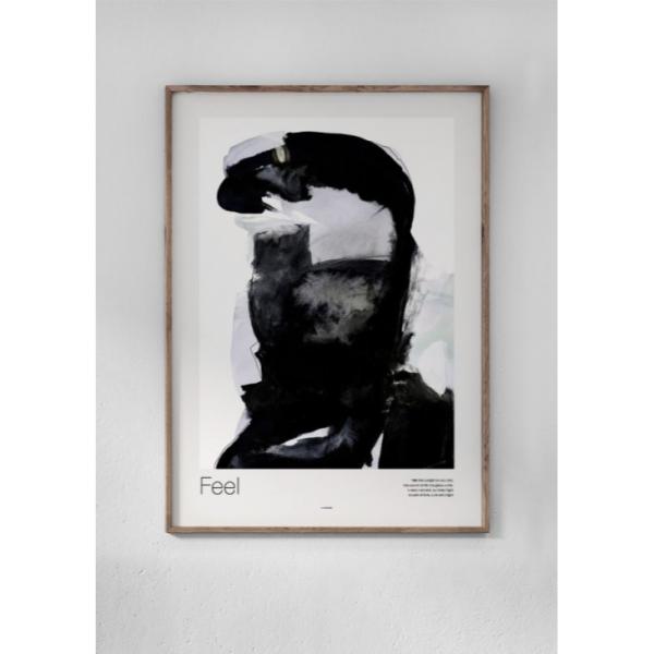 A Love Story | Feel | 50x70cm アートプリント/アートポスター 北欧 スウェーデン アブストラクト