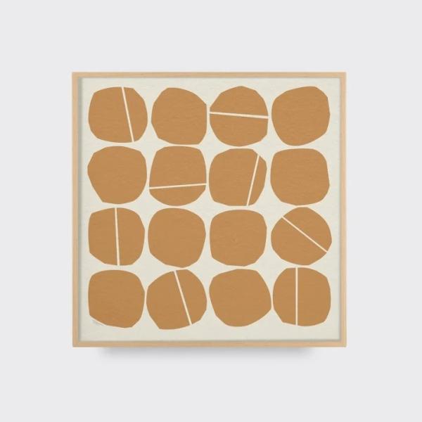 Tom Pigeon | Cobble Clay | 30x30cm アートプリント/アートポスター UK 北欧 シンプル モダン インテリア