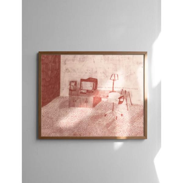 FINE LITTLE DAY | FROM A HOTEL ROOM IN COLORADO (feat. BRIAN MCHENRY) | アートプリント/ポスター (40x50cm) 北欧