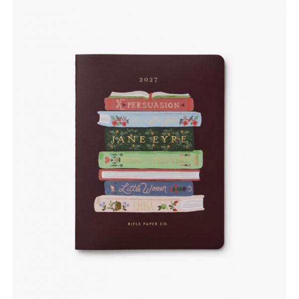 RIFLE PAPER CO. | 2027 レディースブッククラブ・スケジュールノート | ライフルペーパー アメリカ フロリダ