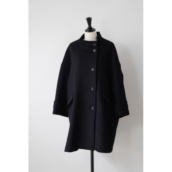 utiliteユティリテ　コート　新品未使用 utilite (ユティリテ) | スタンドカラーコート (black / gray