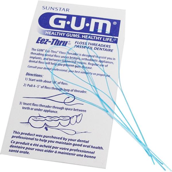 ブリッジの下側って歯ブラシの毛が入りづらいし特に舌側、口蓋側（要するに内側）のブリッジの下側って相当汚れが溜まってる感じがして考えるのも恐ろしいくないですか？店長の考えすぎでしょうかね？そこにフロスを通してスッキリ汚れをかきとるのに使います。