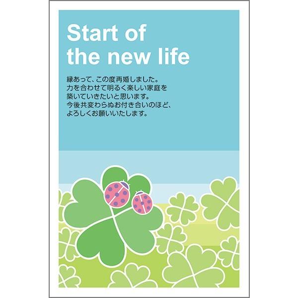 官製はがき 10枚 再婚 報告 ハガキ お知らせ 葉書 はがき SAI-11