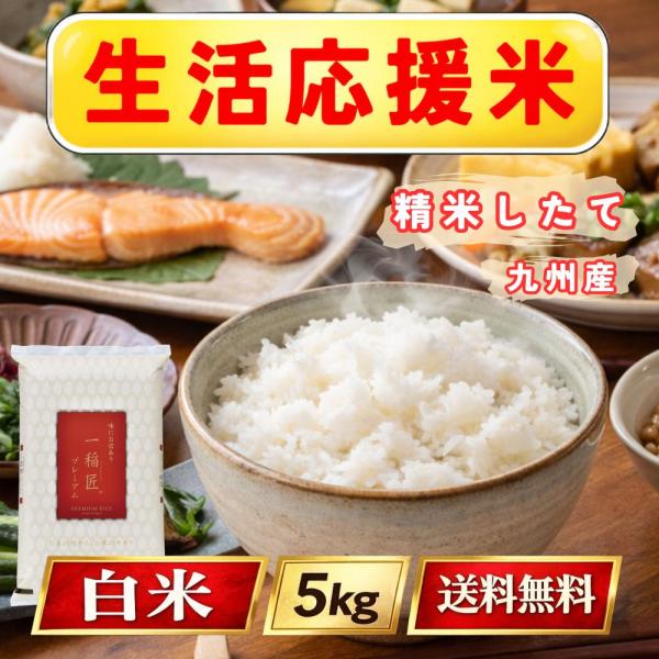 ブレンド米 白米 5kg 九州産 生活応援米 安い 米 お米 5キロ 送料無料